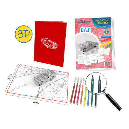 Coloriage 3D - Voiture