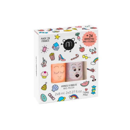 Coffret Stickers et Vernis Enfant Crac