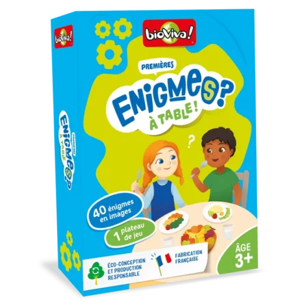 Premières énigmes – A table !