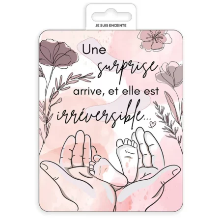 Carte à gratter - Annonce de grossesse