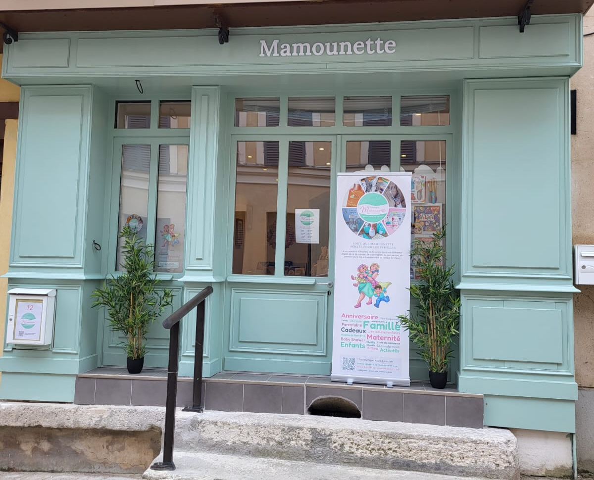 façade de la boutique mamounette