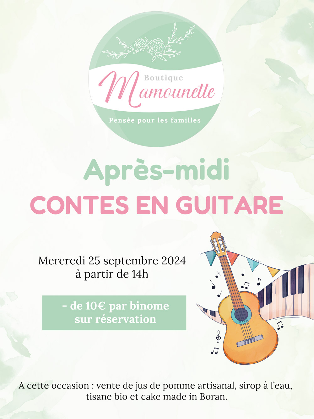 après midi contes en guitare