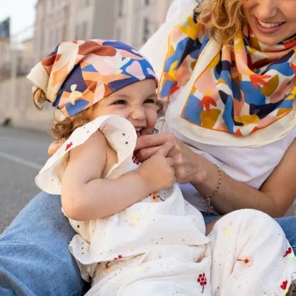 Foulard pêche famille