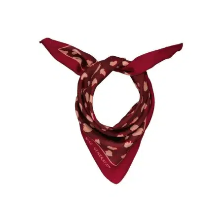 Foulard bordeaux