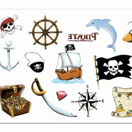 Tatouage éphémère Mini Piraterie