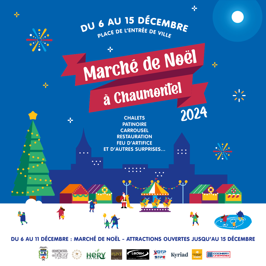 marché de noel de chaumontel