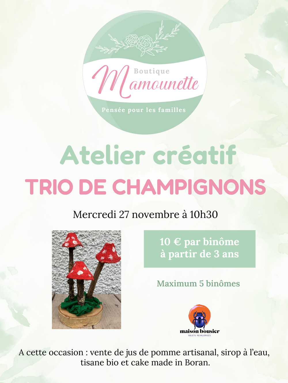 trio champignon