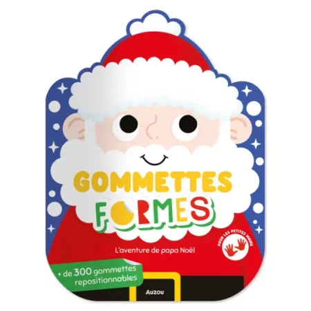 Gommettes formes - Papa Noël